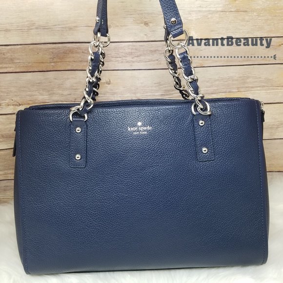 Andee Cobble Hill Kate Spade Shoulder Tote Blue - Picture 1 of 16